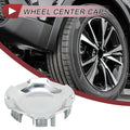 Wheel Center Caps Replacement for Chevrolet Silverado Tahoe Chrome Silver 1 Pc (2007–2019)