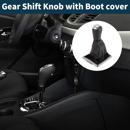 5 Speed Manual Gear Shifter Knob with Cover for Ford Focus MK2 (2004–2008)