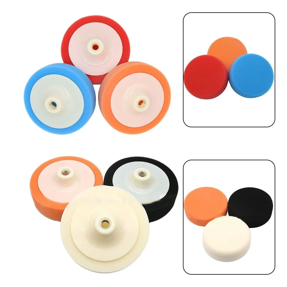 3pcs 6in Polishing Mop Pads for M14 Car Buffing