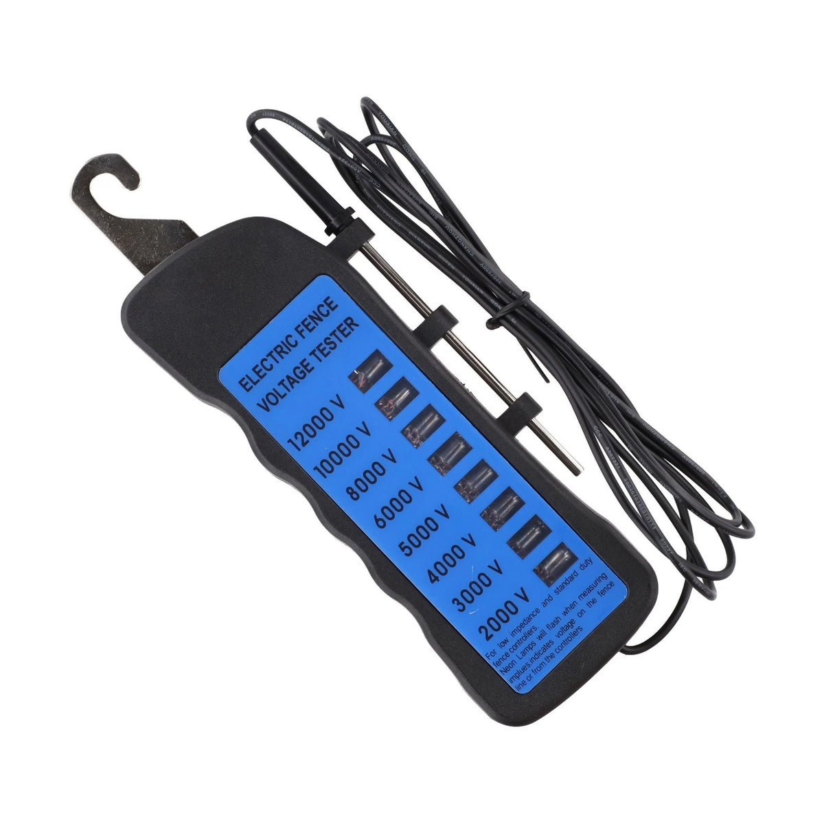 12KV Electronic Tester for Farms with 8 Observation Indicators
