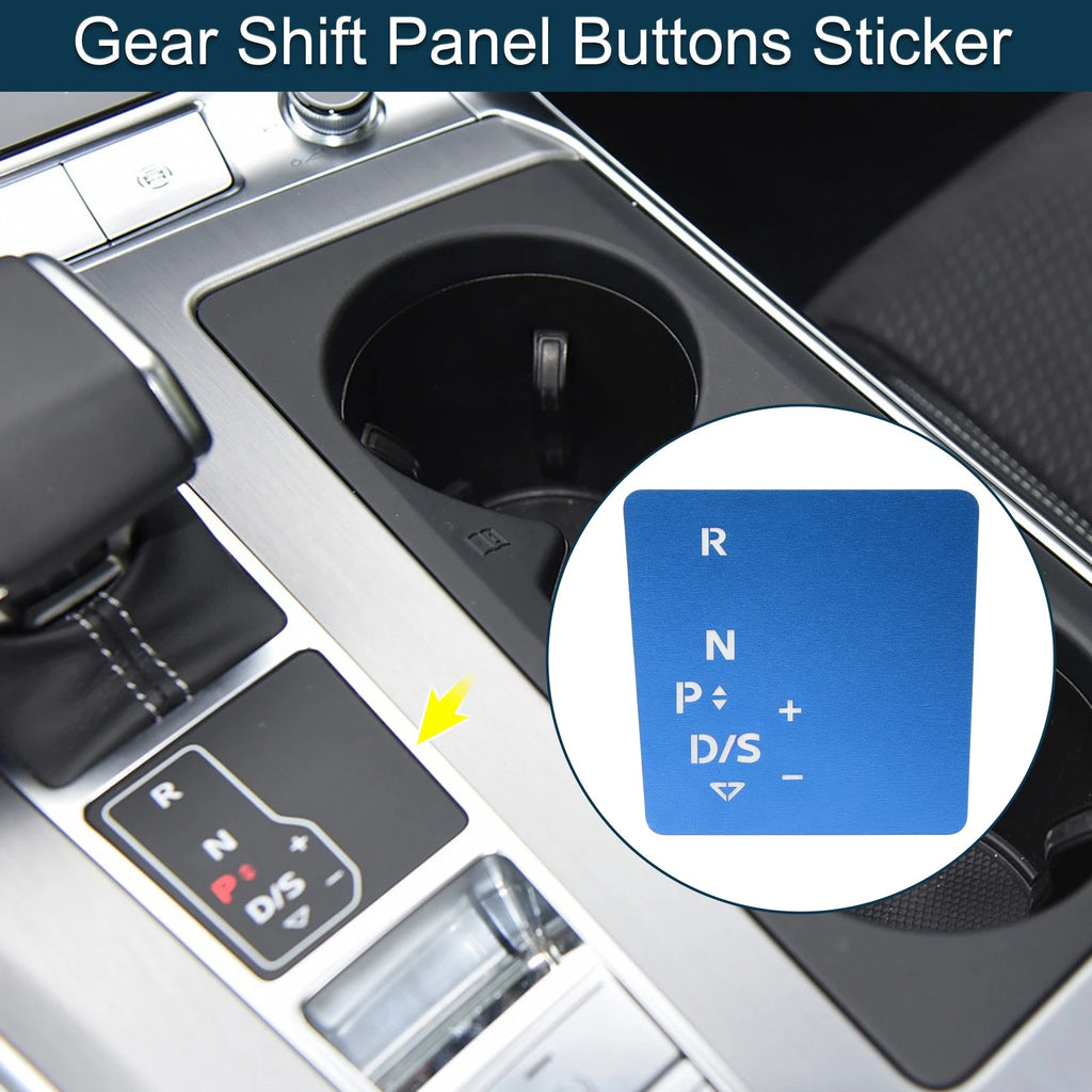 Gear Shift Panel Buttons Replacement for Audi A6 S6 A7 S7 Q7 SQ7 (2020–2023)