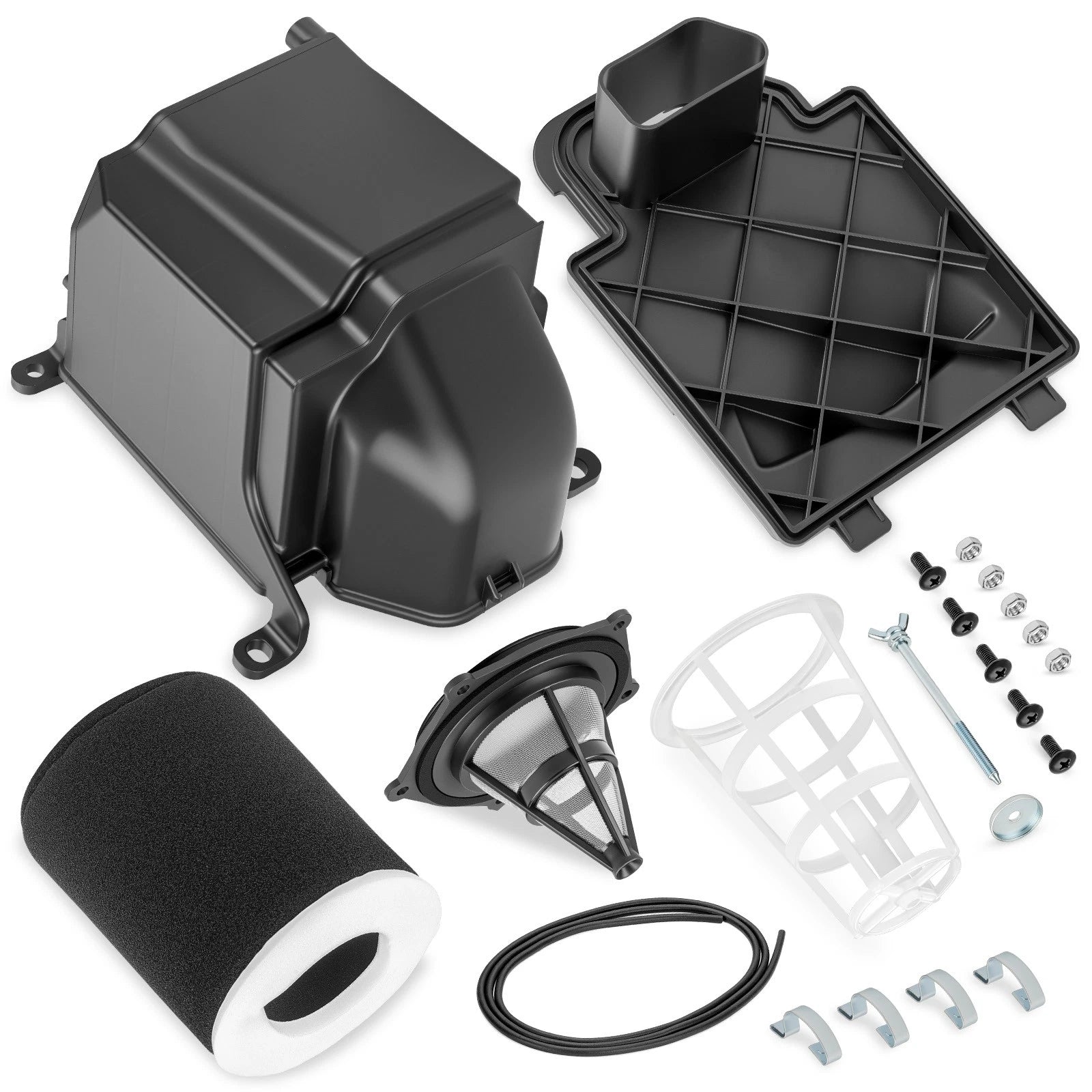 Air Filter Kit & Air Box Case w/ Cover Cap Seal for Yamaha YFZ450 (2004–2013)