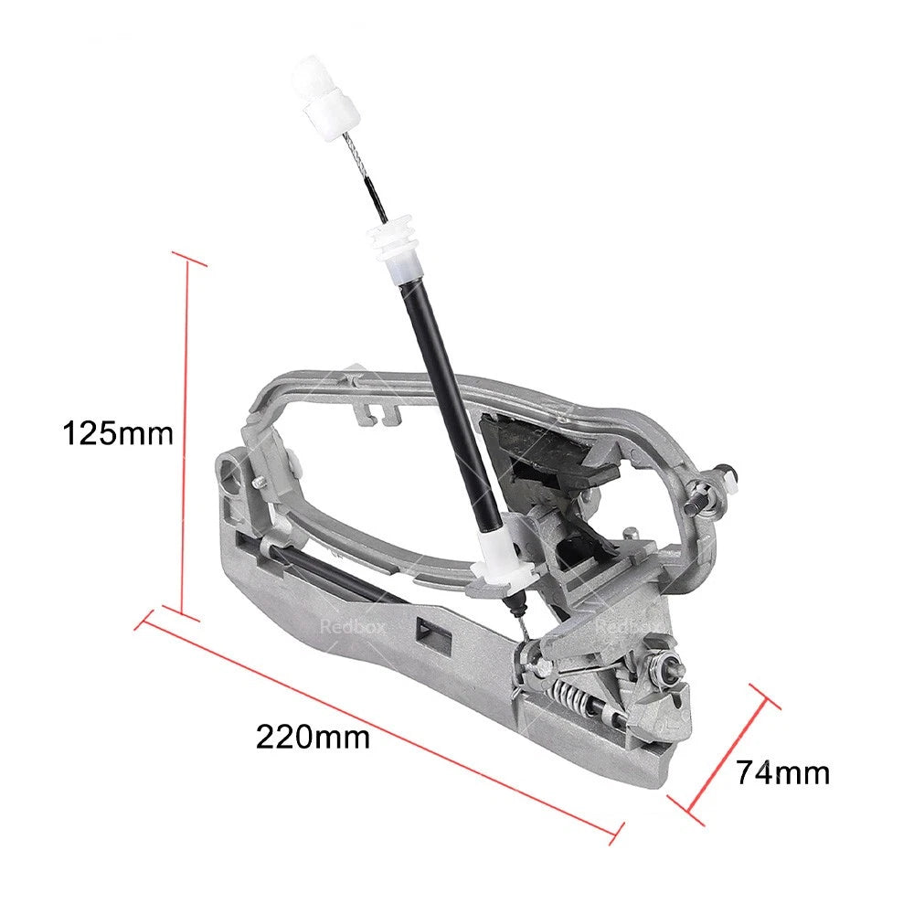 Door Handle Carrier Set for BMW X5 E53 (2000–2006)