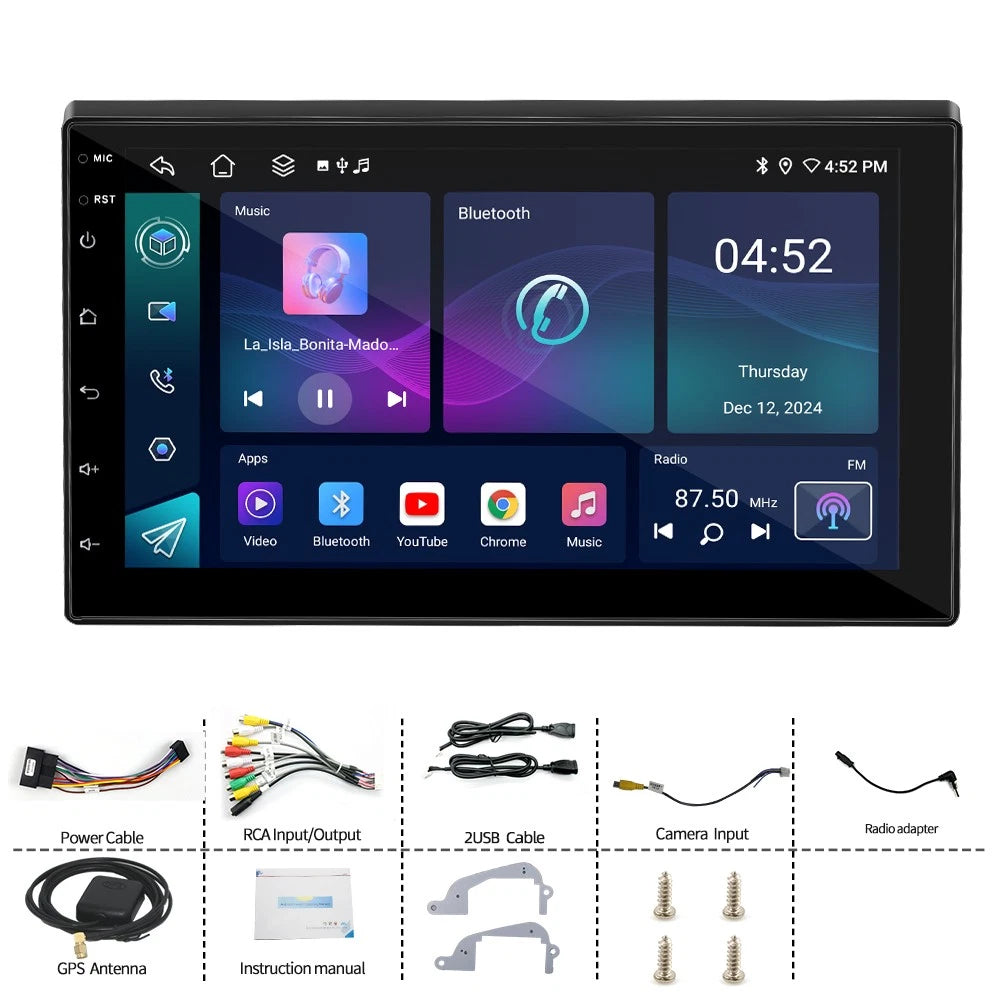 7'' Car Stereo GPS Navigation for Ford EcoSport (2013–2017), B-MAX (2012–2018)