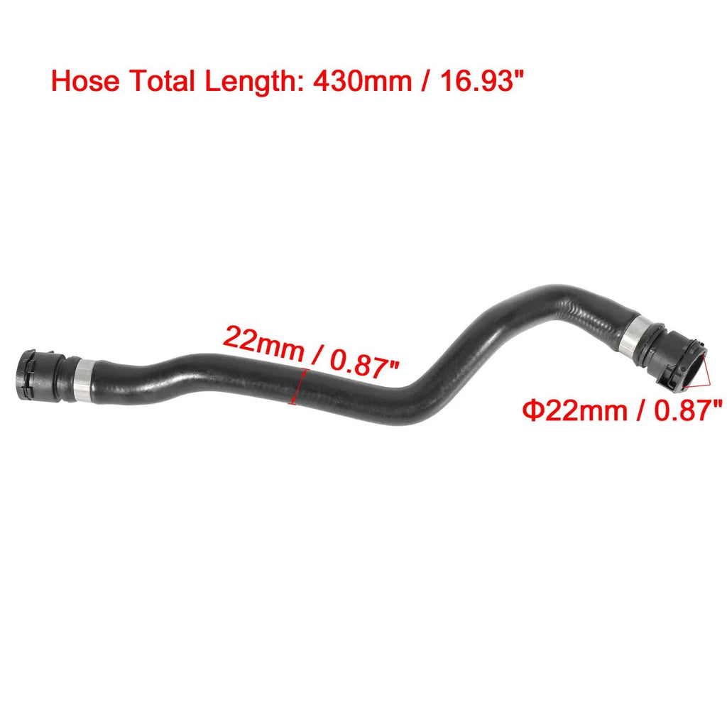 Radiator Coolant Water Hose Replacement from Expansion Tank for BMW X5 (2003–2006)