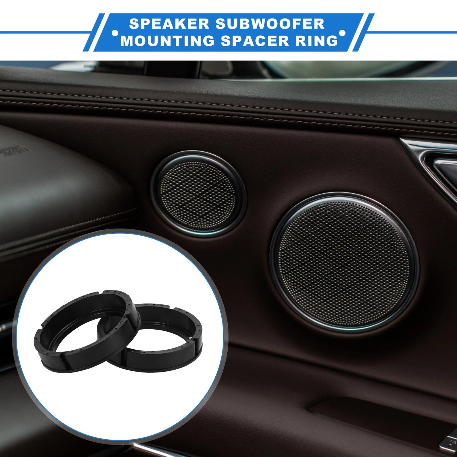 Tweeter Speaker Spacer Rings for Volkswagen CC (2009–2016)
