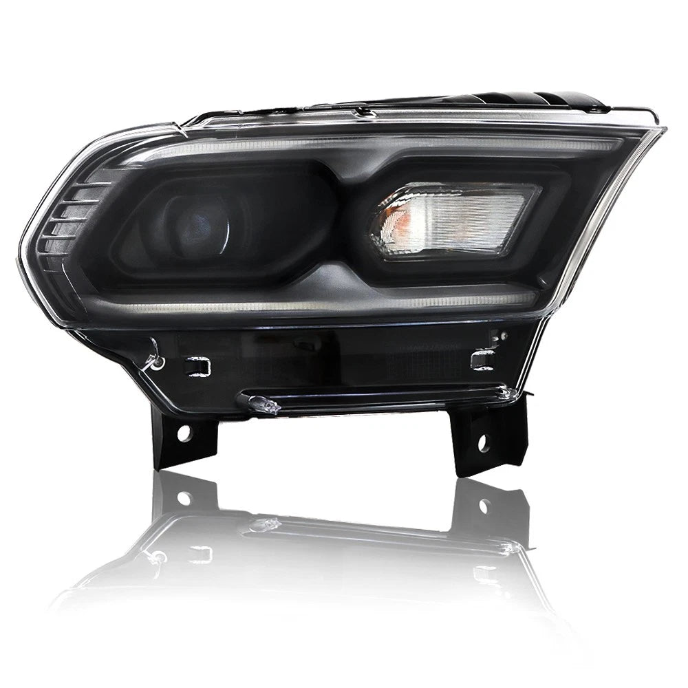 Right Side LED Black Headlight for Dodge Durango (2021–2023)