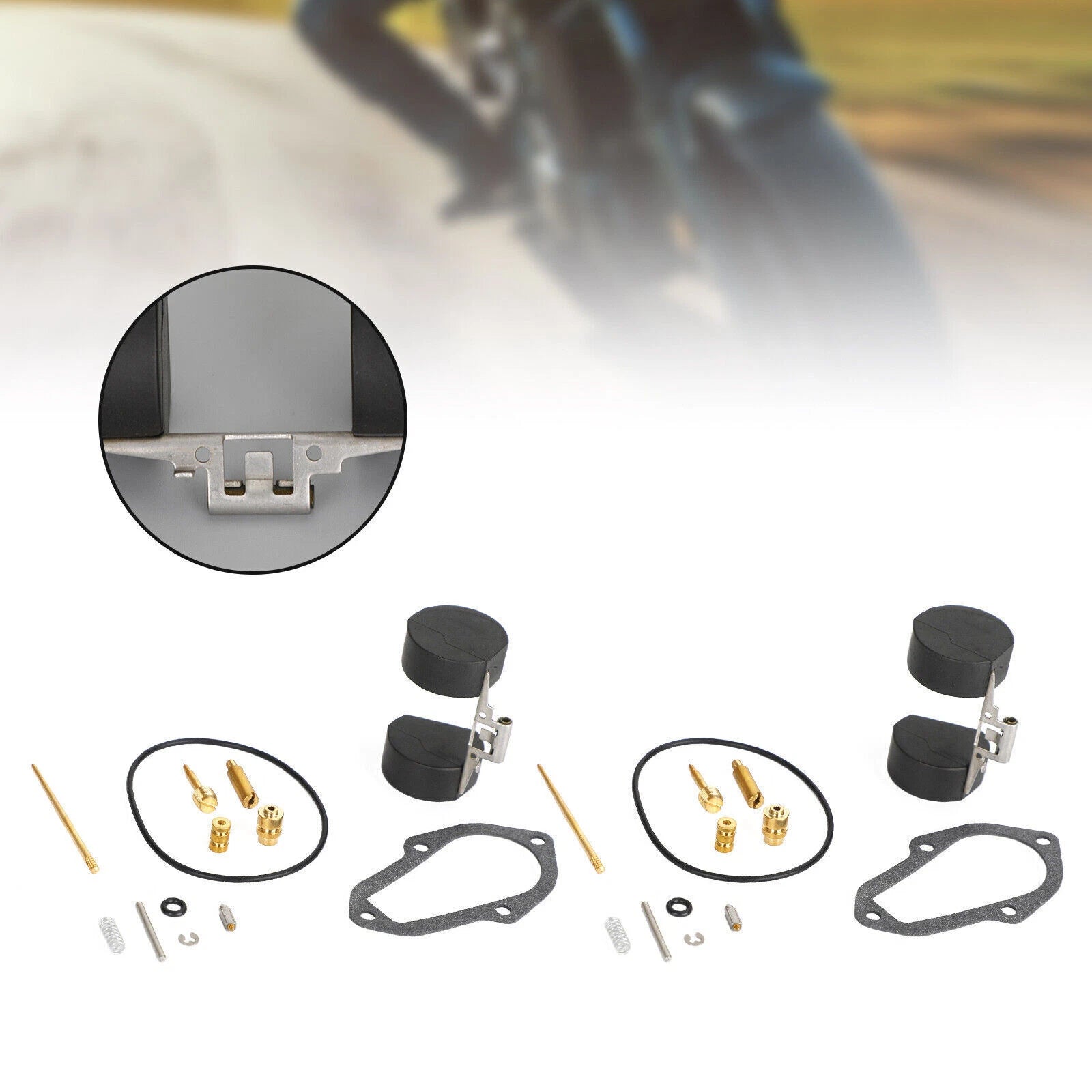 2X Carburetor Repair Kit for Honda XL250 Motosport 250 (1972–1975) T9