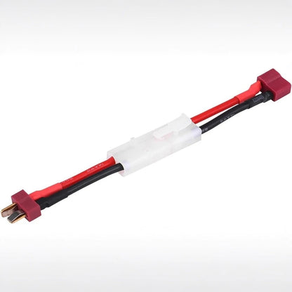 2X 14AWG Silicone Wire Charging Cable for RC Models with T Connector 50mm