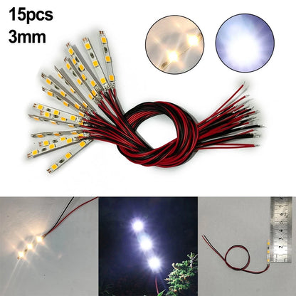 LED Light Strip for Dollhouse Toys (AC/DC, Flexible)
