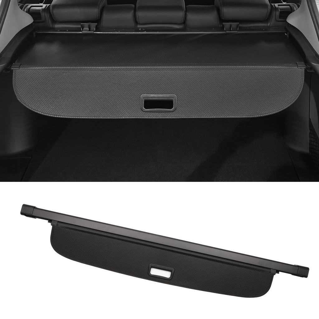 Retractable Cargo Cover for Mitsubishi Outlander (2008–2012) Carbon Fiber Black