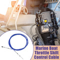 2 Pcs Throttle Control Cable 700cm for Yamaha Boat (Fits )