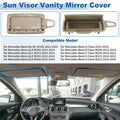 Left Sun Visor Vanity Mirror Cover Replacement for Mercedes-Benz GLA W156 (2015–2019)