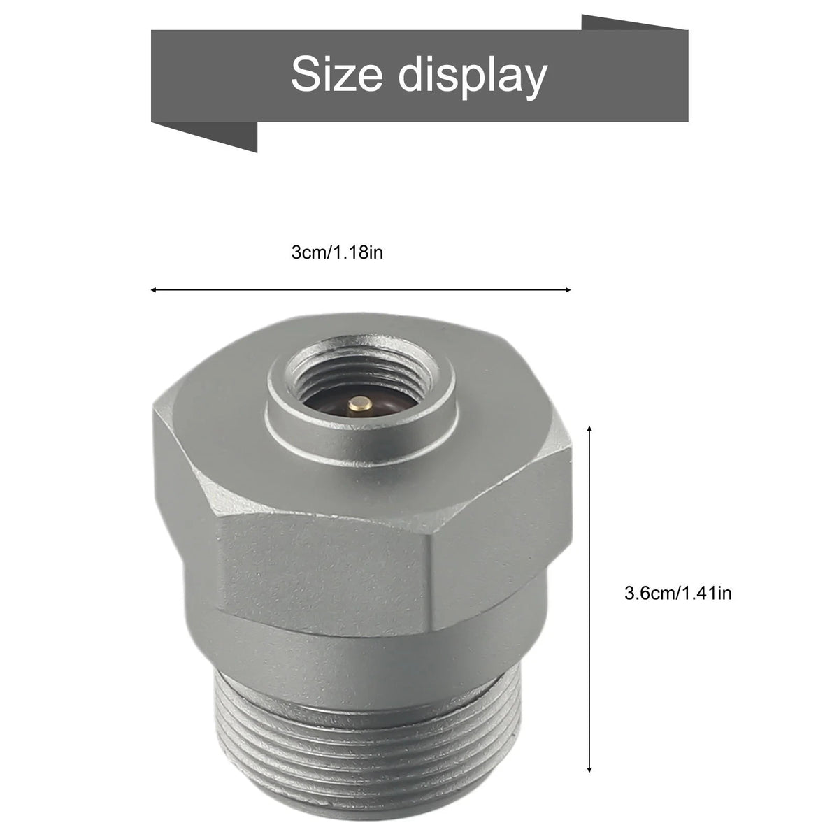 Camping Stove Adapter Valve for Propane Tanks