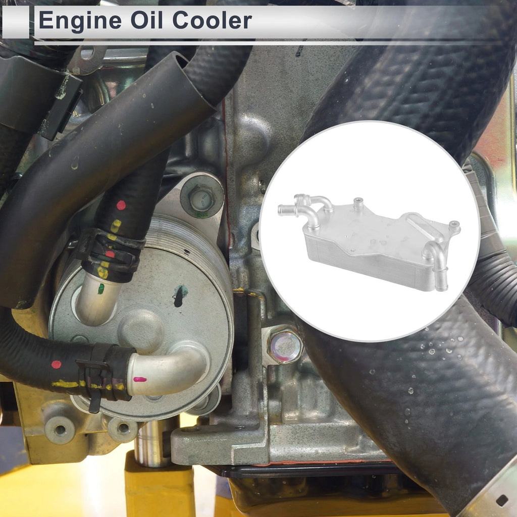 Engine Oil Cooler for Audi A6 (2011–2014) Replacement Transmission Cooler Set