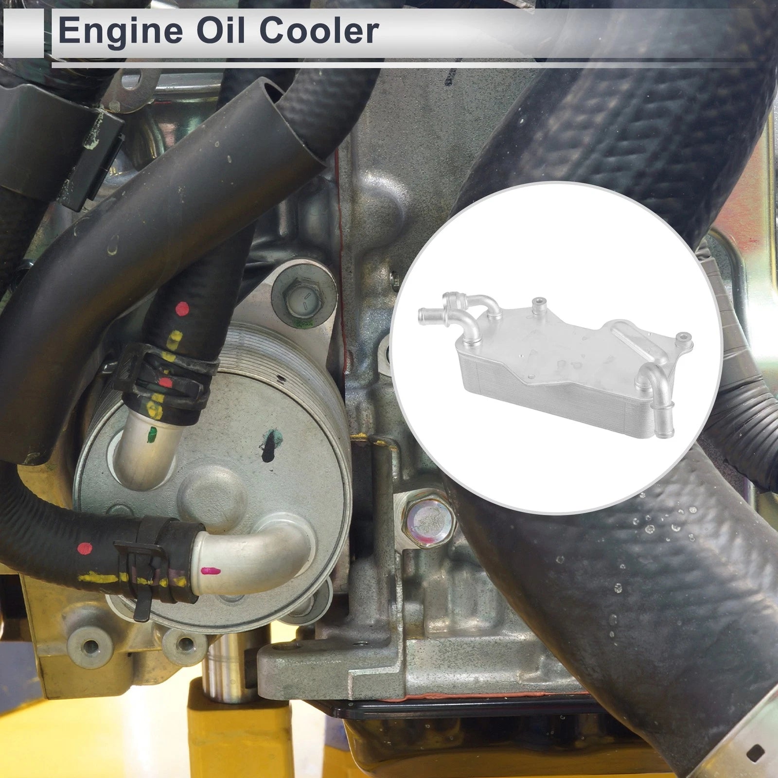 Engine Oil Cooler for Audi A6 (2011–2014) Replacement Transmission Cooler Set