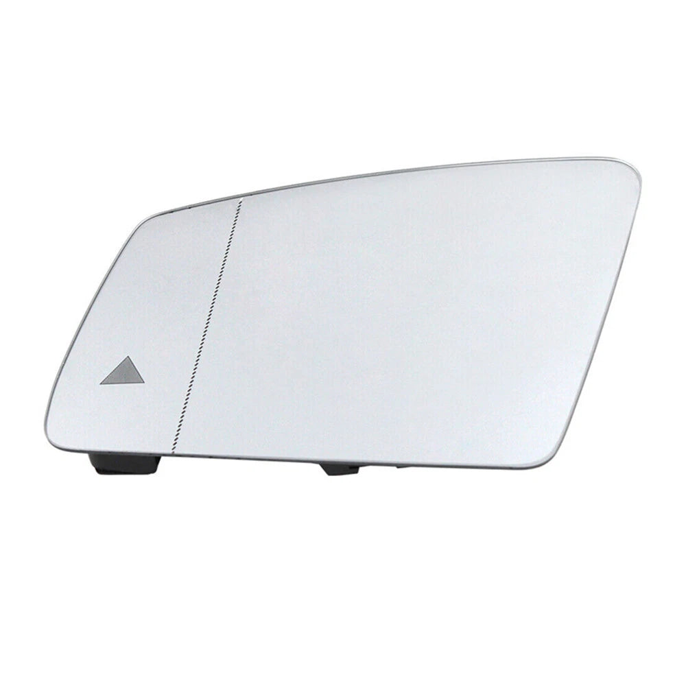 Heated Left Side Mirror Glass with Blind Spot for Mercedes W204 W212 (2009–2016)