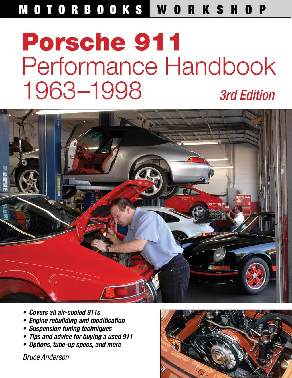2-Book Set: Complete Guide & Performance Manual for Porsche 911 (1963–1998)
