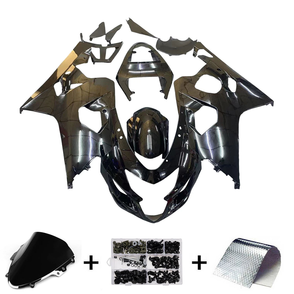 Injection Fairing Kit for Suzuki GSXR 600/750 (2004–2005) ABS Plastic