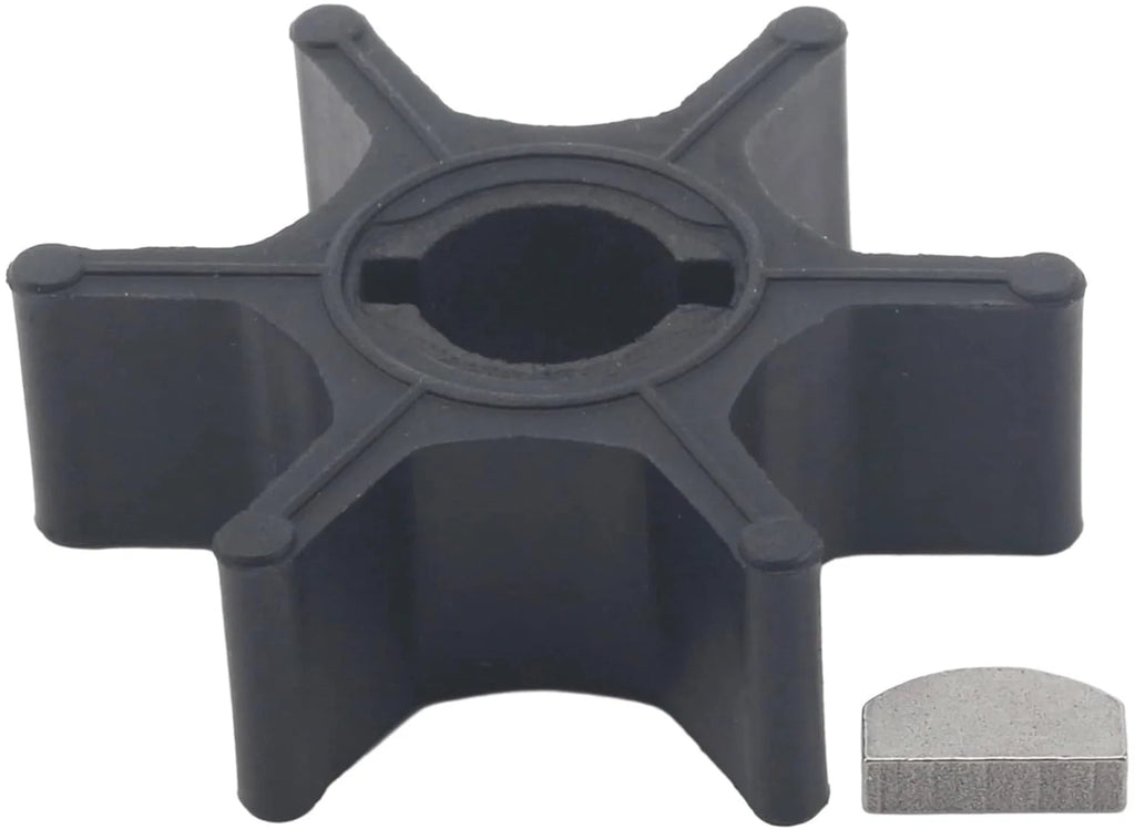 Water Pump Impeller with Key for Suzuki 4 Stroke 4-6 HP Outboard (17461-98400)