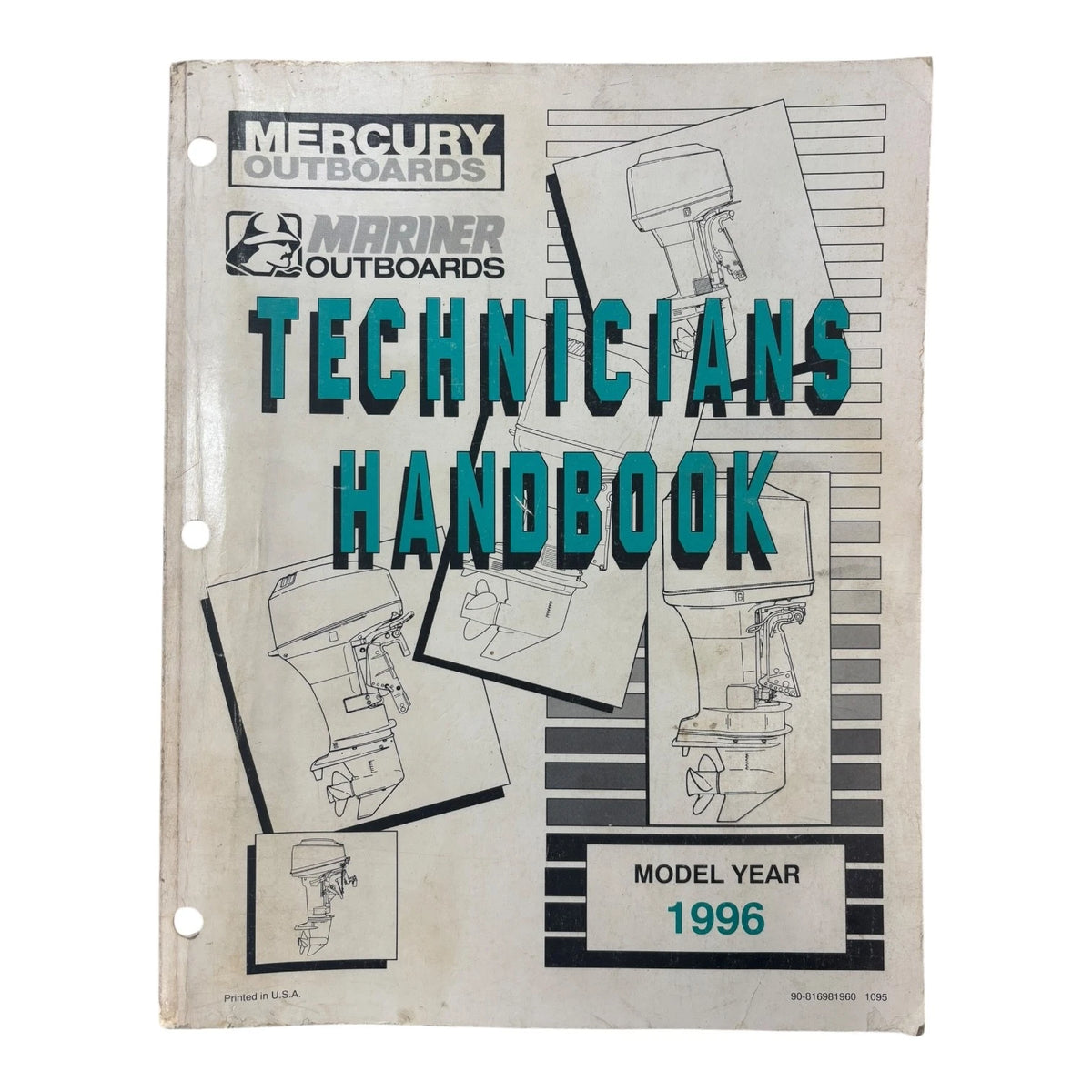 Technicians Handbook for Mercury Mariner Outboards (1996) 90-816981960