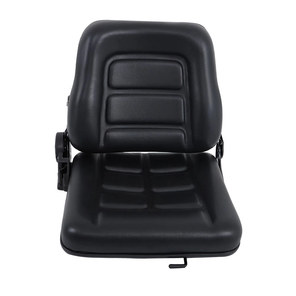 Universal Fold Down Seat for Forklift (Adjustable Angle Back, Slide)