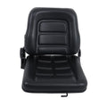 Universal Fold Down Seat for Forklift (Adjustable Angle Back, Slide)