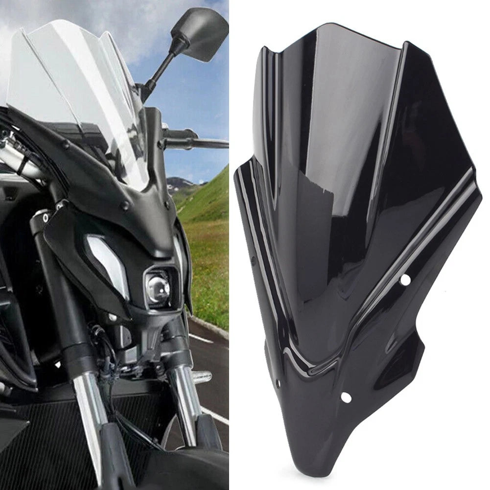 Windshield Deflector Cover for Yamaha MT-07 (2021–2022) Black
