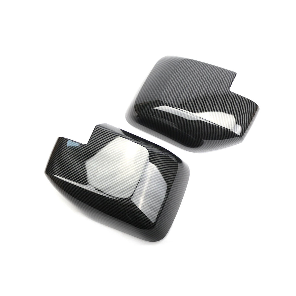 Carbon Look Tape-On Side Mirror Cover Caps for Ford Bronco (2021–2024)