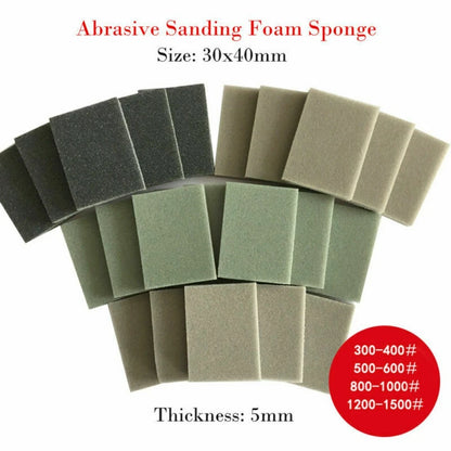 Sponge Pads Sanding Paper Waterproof 800-1000# for Bodywork