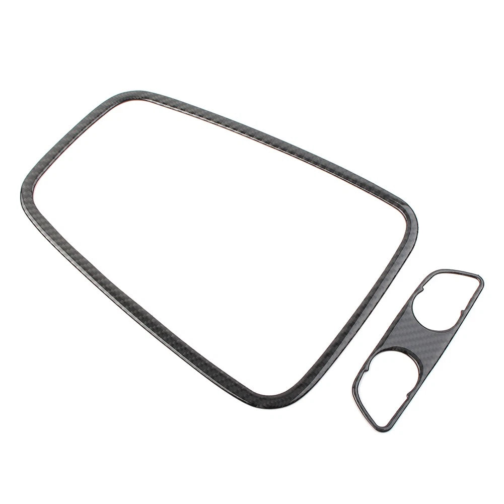 Interior Reading Light Lamp Cover Trim for Audi A4 B9 (2017–2020) Carbon Fiber