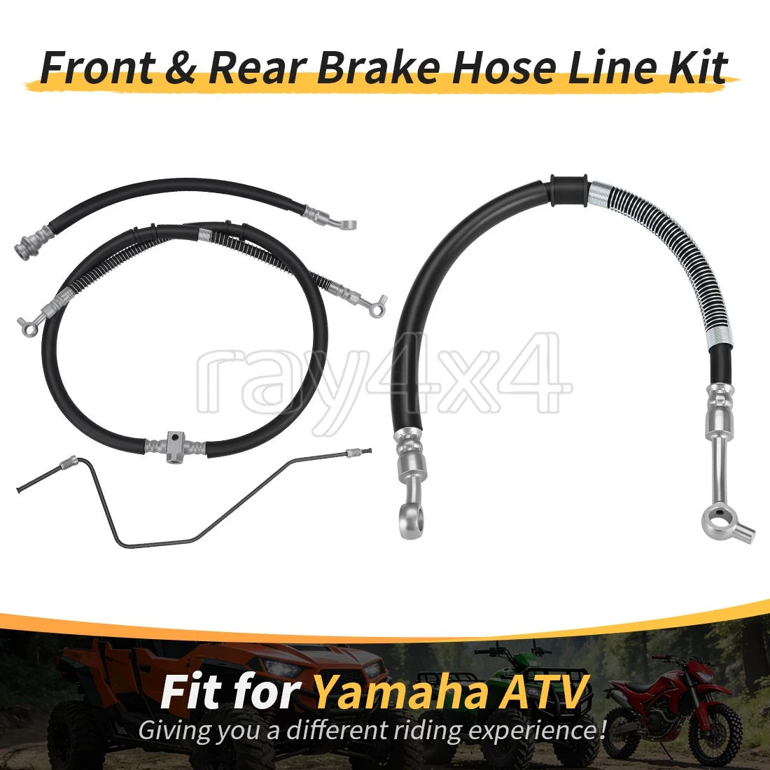 Brake Hose Line Kit for Yamaha Raptor 700 (2006–2012)