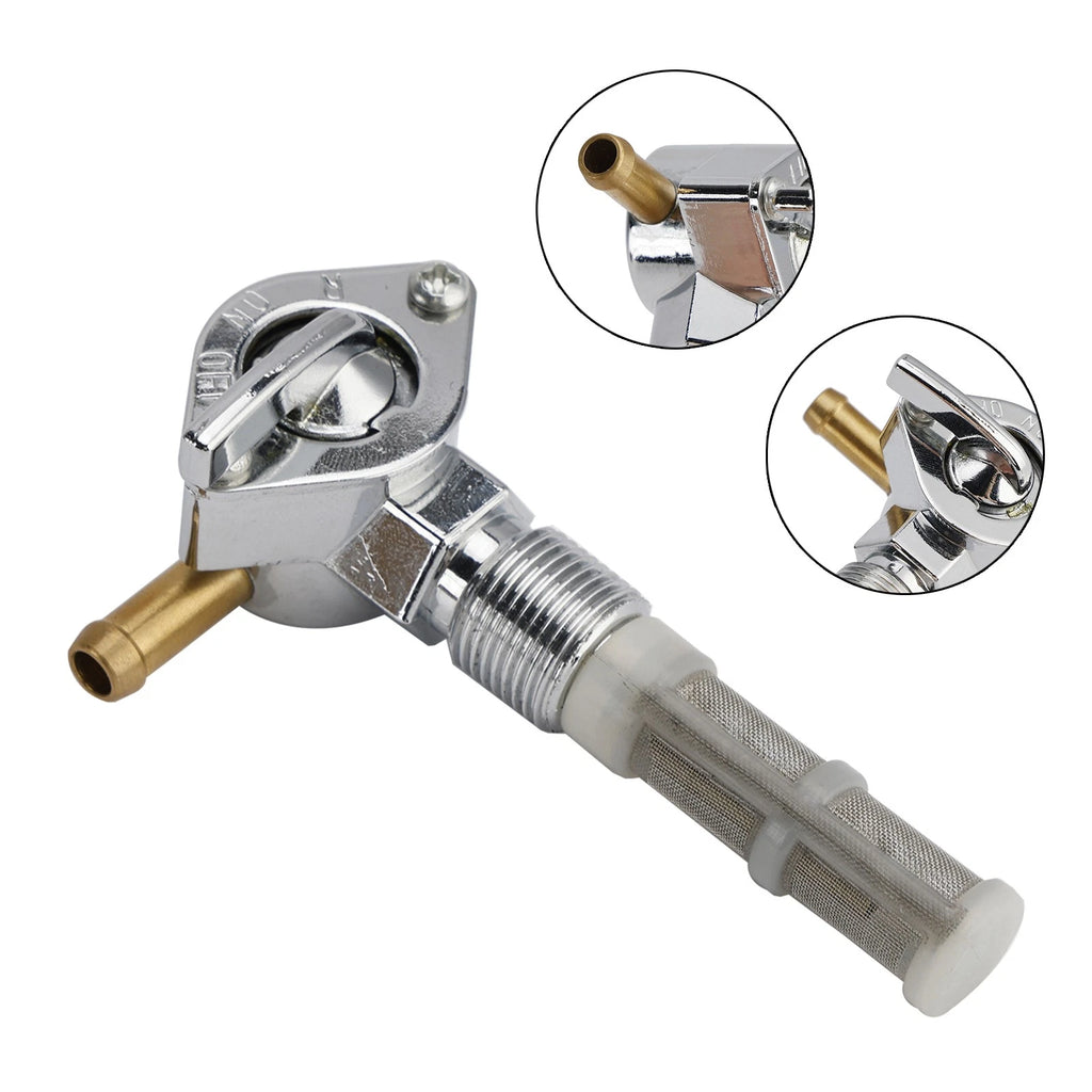 Gas Tank Fuel Cock Valve Petcock for Electra Glide FLB FLFB FLHB (1966–1969)