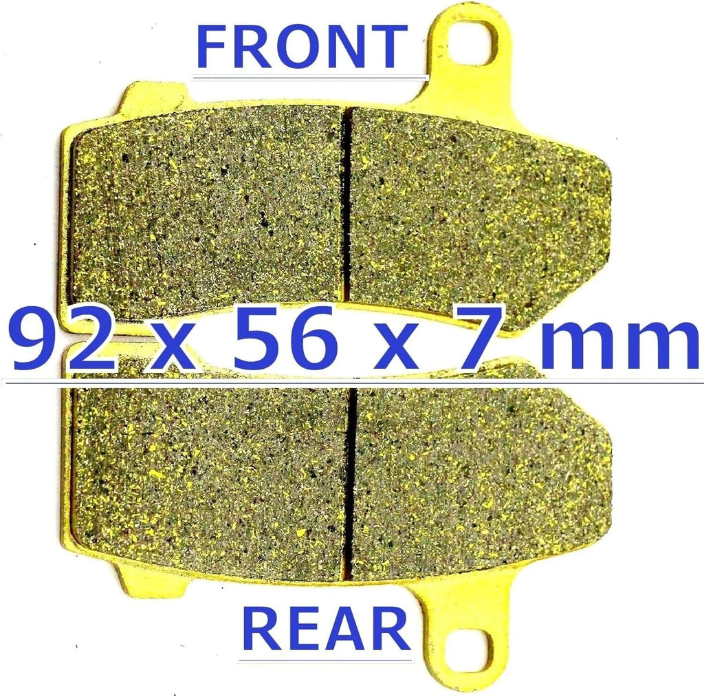 Brake Pads for Harley Electra Glide FLHTCU FLHT FLHTC FLHTK (2000–2023)