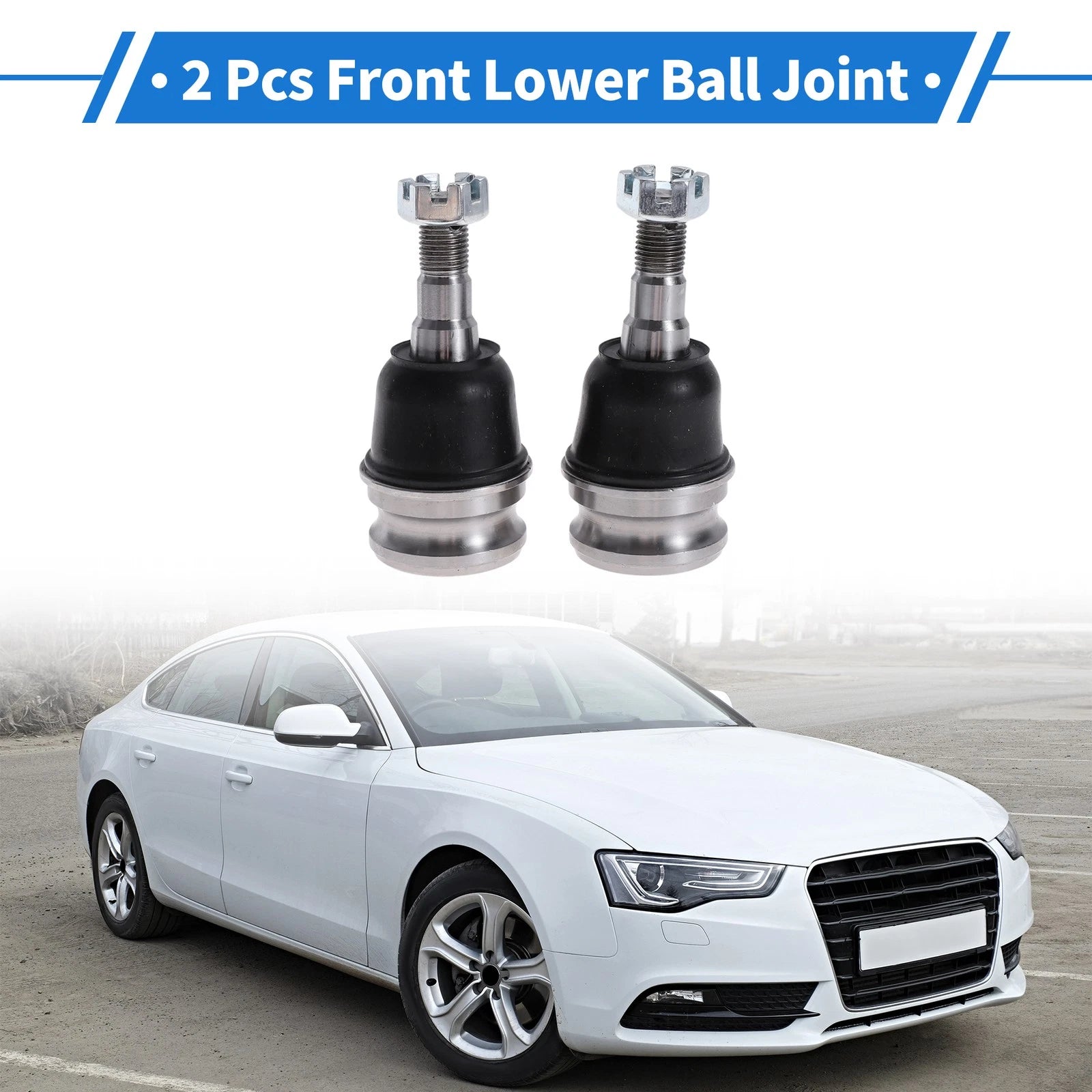 2 Pcs Front Lower Ball Joints Replacement for Saab 9-2X (2005–2006)