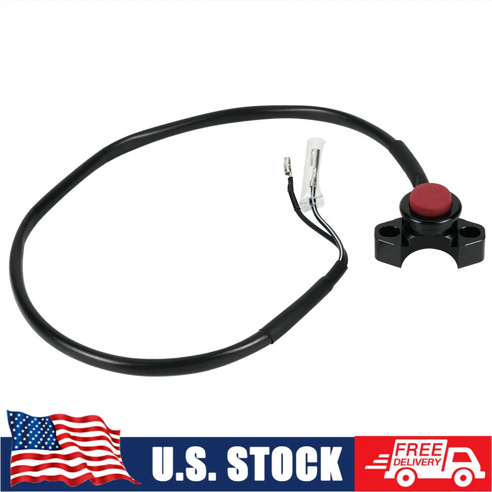 Engine Stop Start Kill Switch Button for KTM 125-400 SX SXC EXC EGS (2000–2023)