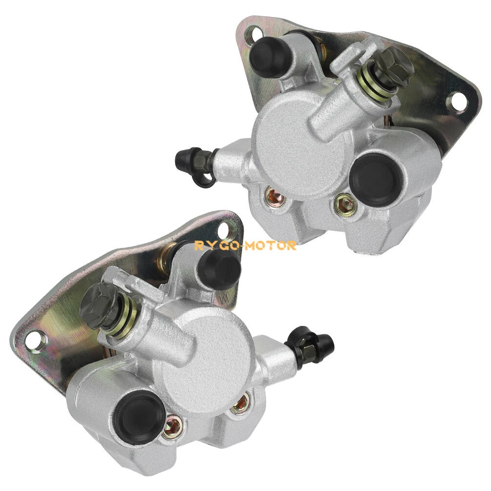 Front Left Right Brake Caliper & Pads for Yamaha Grizzly 600 660 (1999–2002)