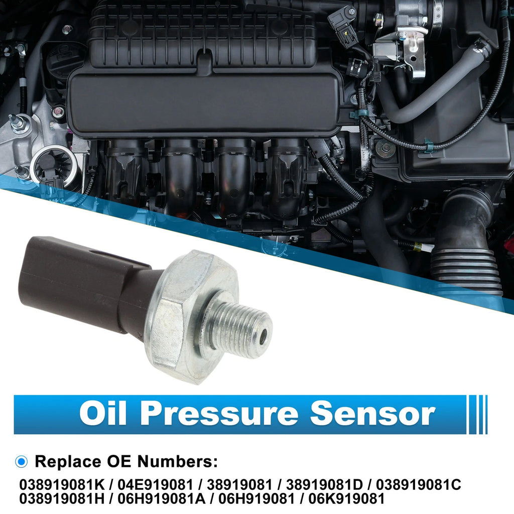 Oil Pressure Sensor Replacement for Audi A4 A5 and VW EOS Golf GTI Jetta (2009–2016)