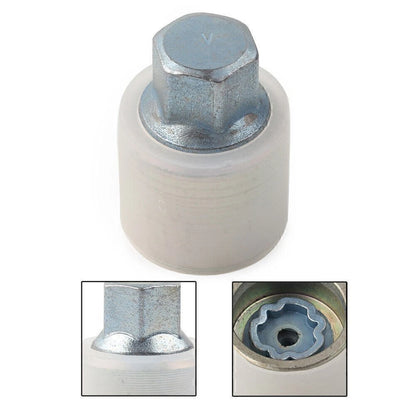 Locking Wheel Groove Key Bolt V for Audi (Chrome Molybdenum Steel)