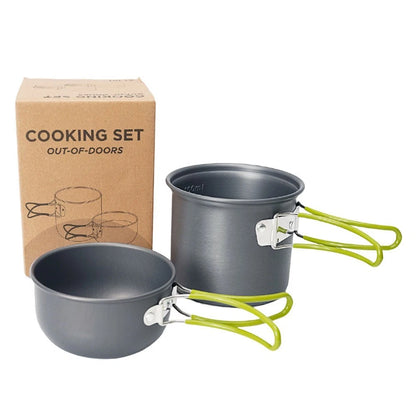 Portable Cookware Set for Outdoor Cooking