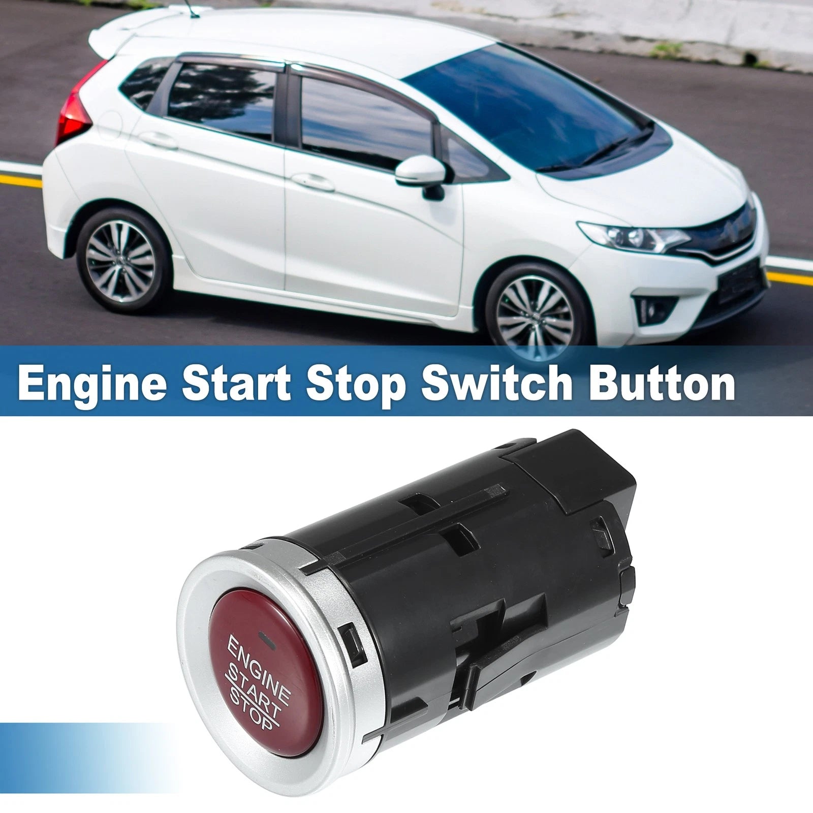 Engine Start Stop Switch Button Replacement for Honda Fit (2015–2018)