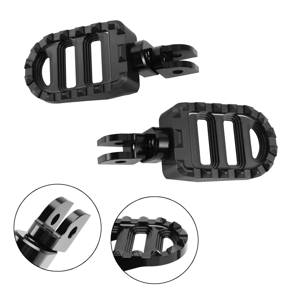 Front Footrests Foot Pegs for Yamaha XSR700 XSR900 FJR1300 YZF-R6 YZF-R1 (2016–2023)