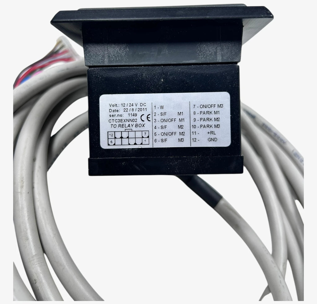 Wiper Control Panel Button Switch for Exalto CT3EX (12V/24V)