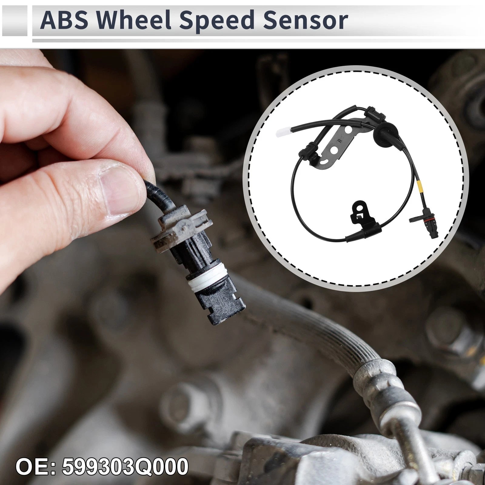 ABS Wheel Speed Sensor Replacement for Hyundai Sonata (2011–2014)