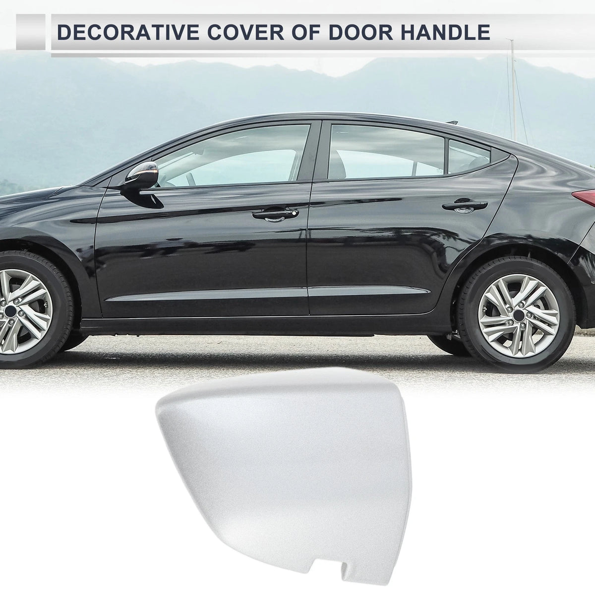 Front Right Door Handle Lock Cylinder Cover for Volkswagen Sagitta