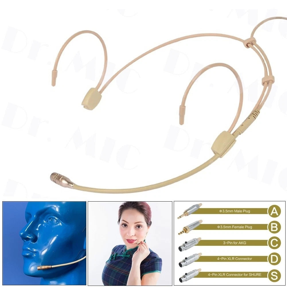 Microphone Cover for Wireless Earhook (2.0V-10V, DC70-20KHZ)