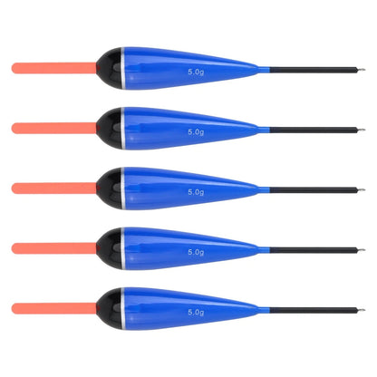 Set of 5 Balsa Wood Float Bobbers for Fishing Accessories