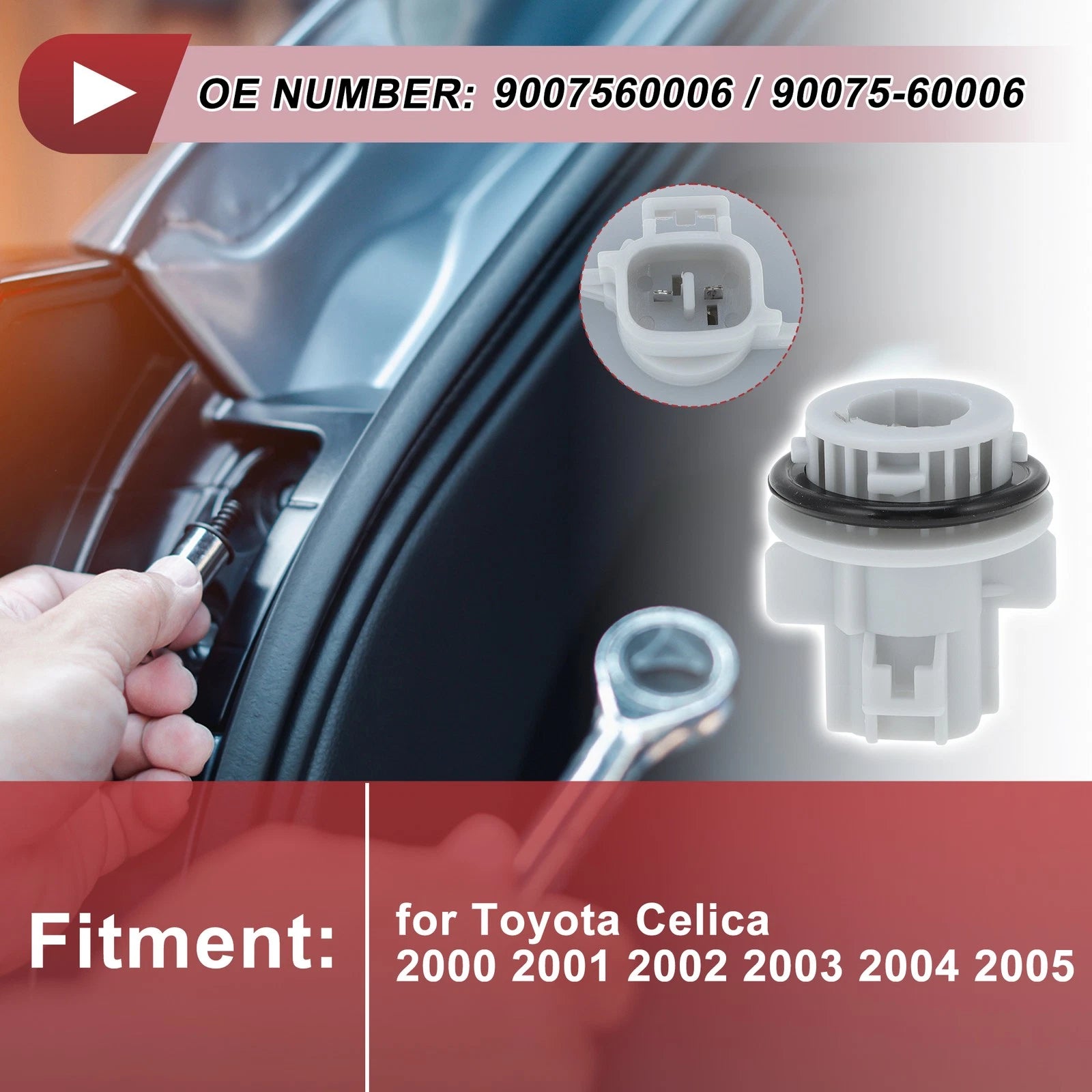 Front Turn Signal Light Socket Replacement for Toyota Celica (2000–2005)