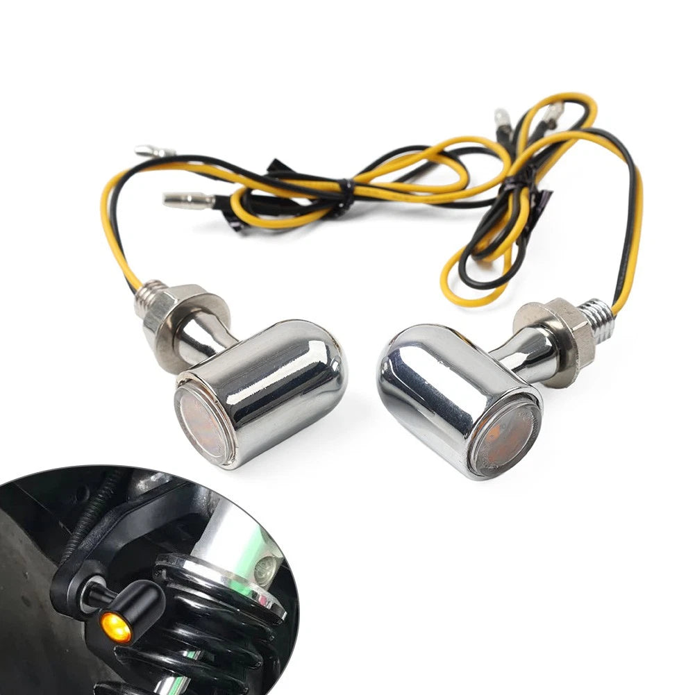 Mini Turn Signal Lights for Bobber Cafe Racer (Motorcycle)
