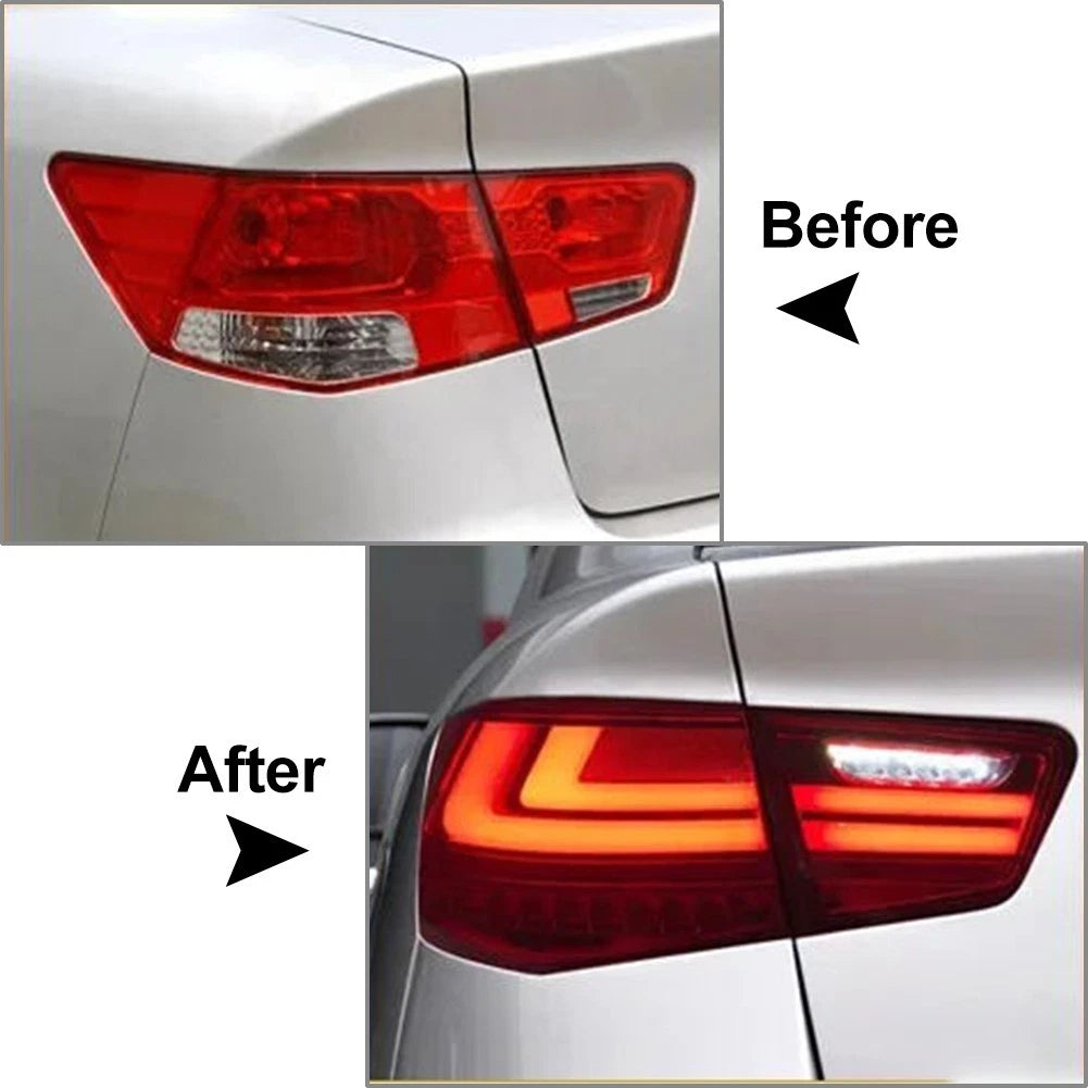 LED Dynamic Turn Signal Tail Light Assembly for Kia Forte (2009–2013)